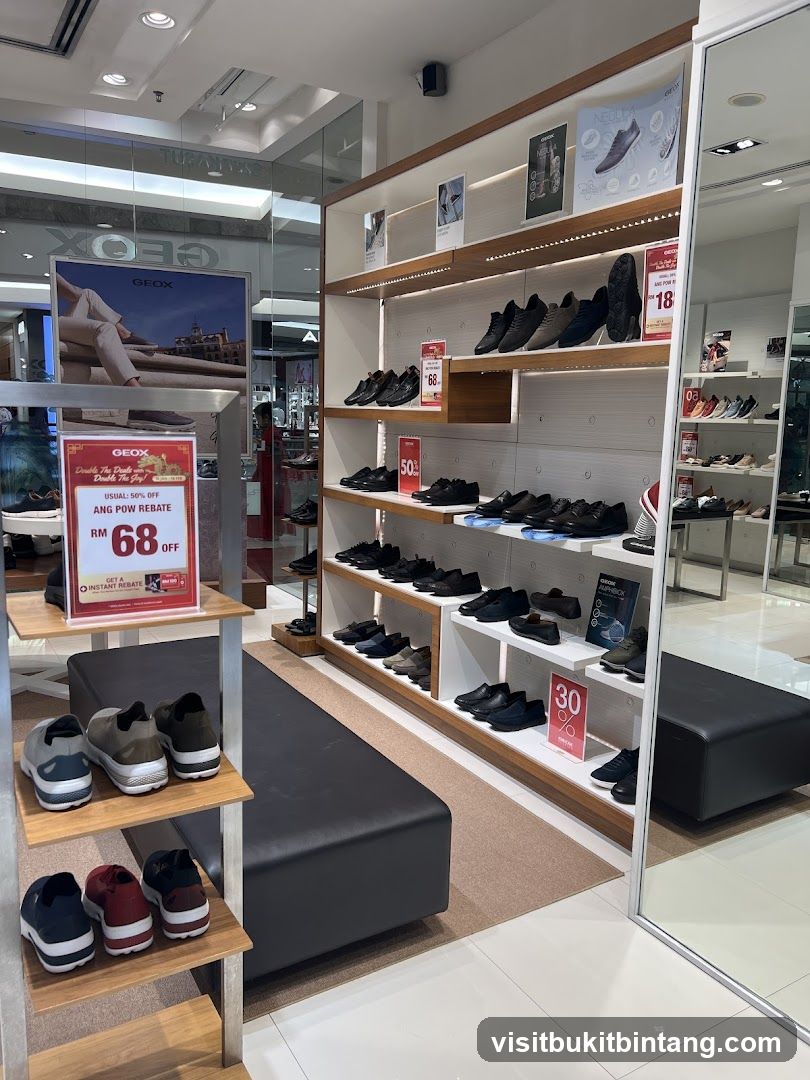 GEOX Shoe Store Display