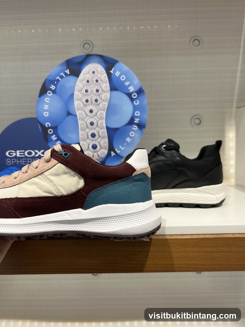 Geox Shoes Display