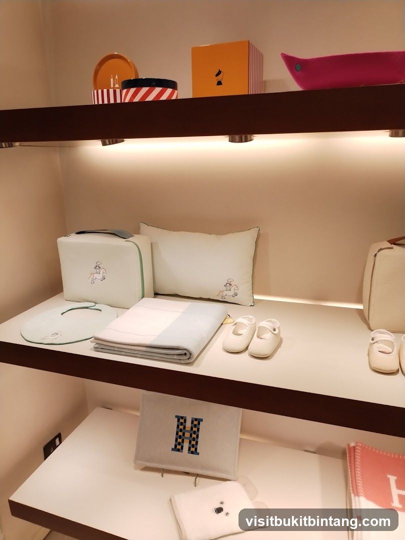 Baby Clothing and Accessories Display