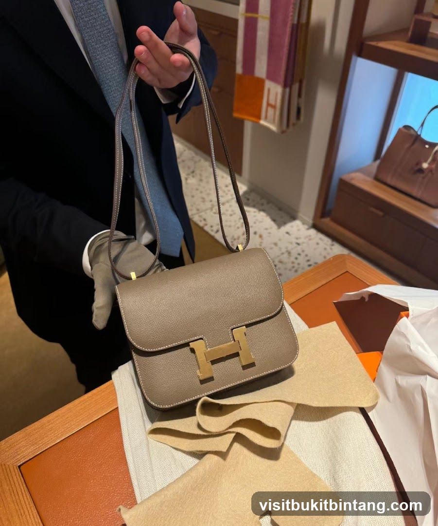 Hermes Handbag Display