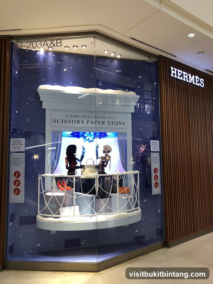 Hermes Storefront Display