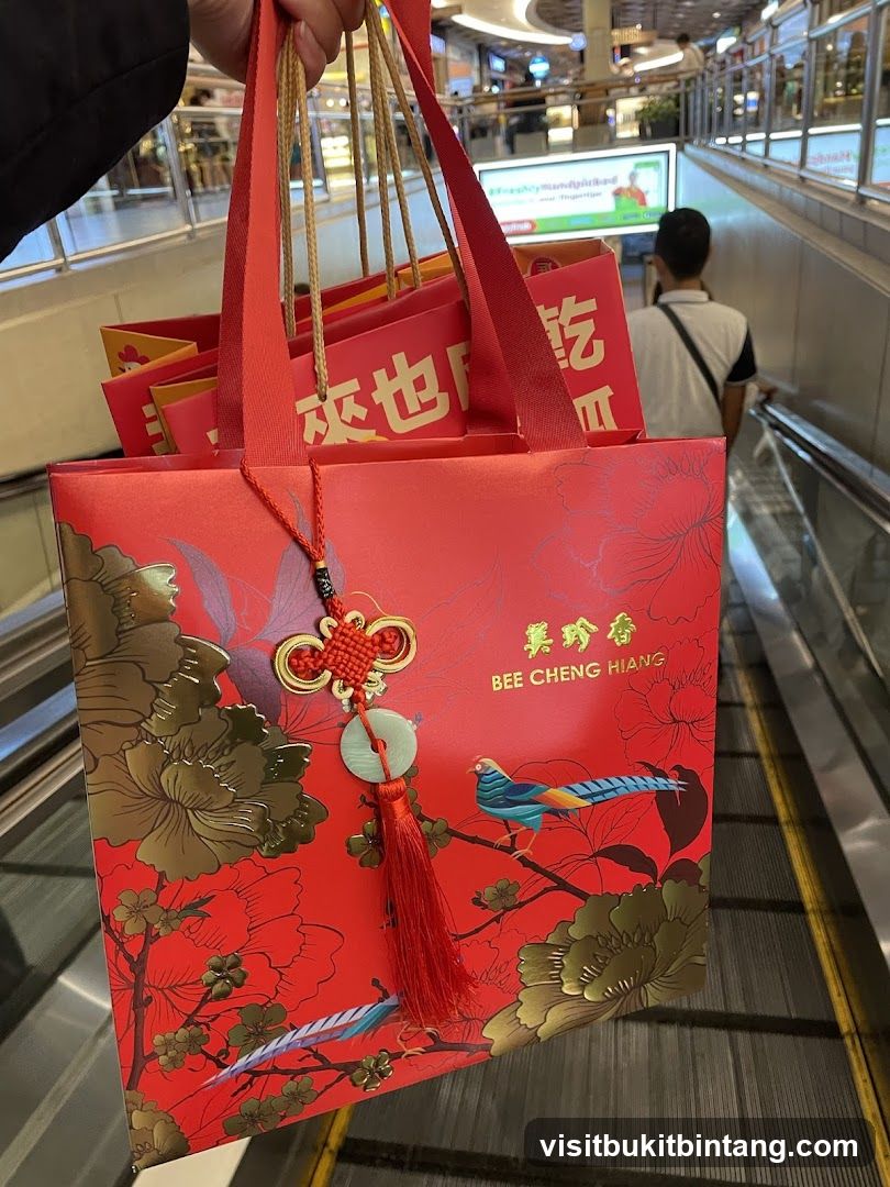 Gift Bags with Chinese Decorations