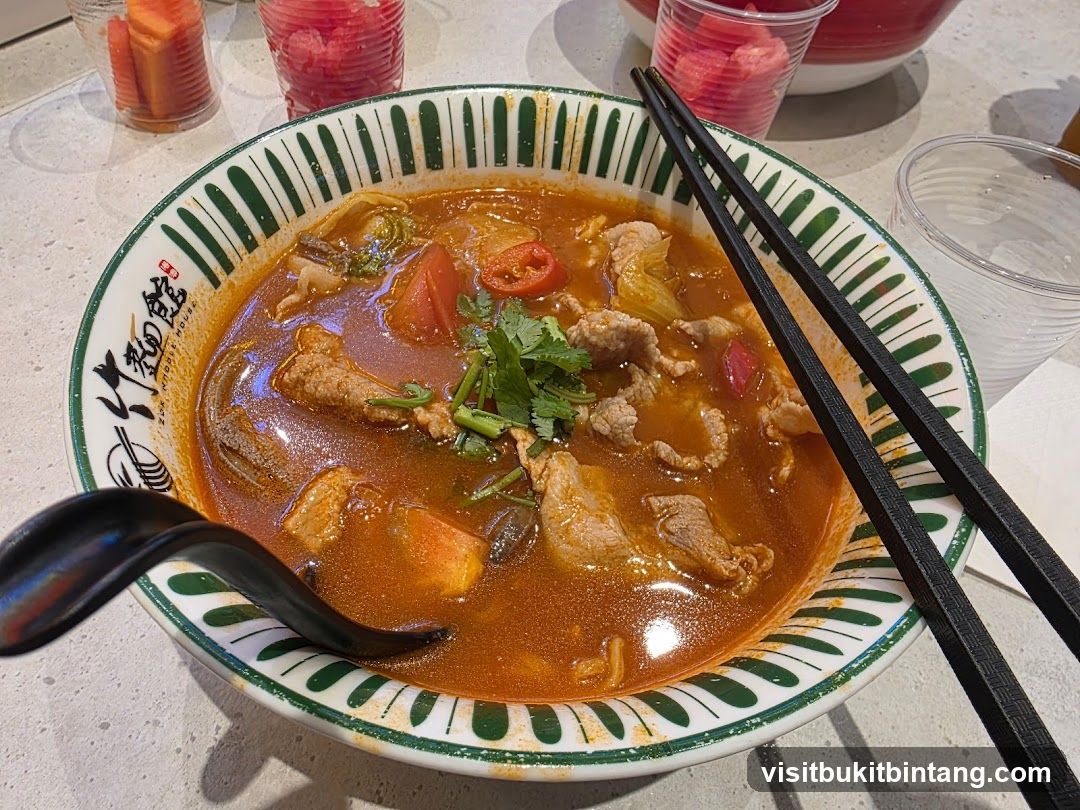 Spicy Noodle Soup