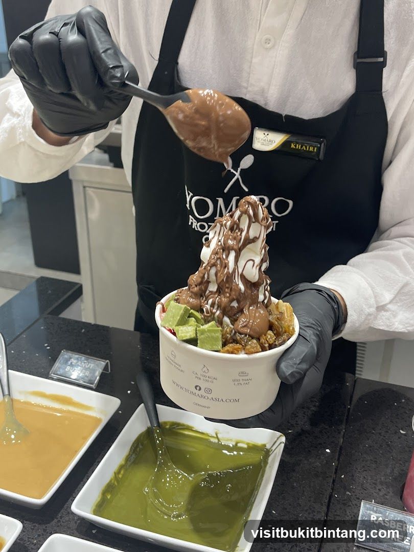 Yomaro Frozen Yogurt Toppings