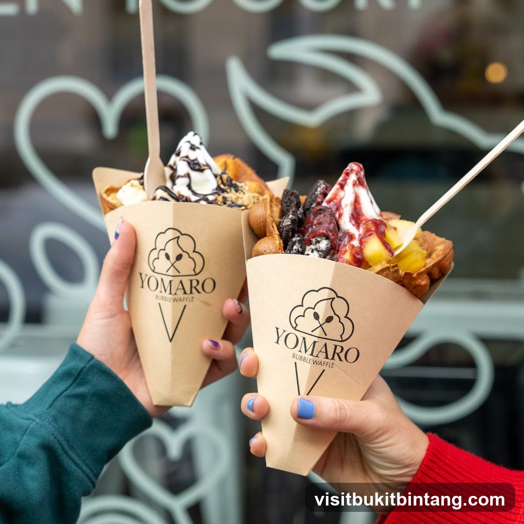 Two Bubble Waffles