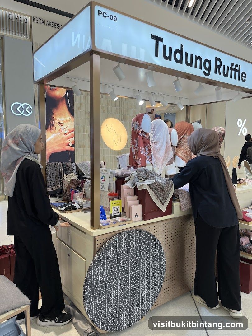 Tudung Ruffle Stall