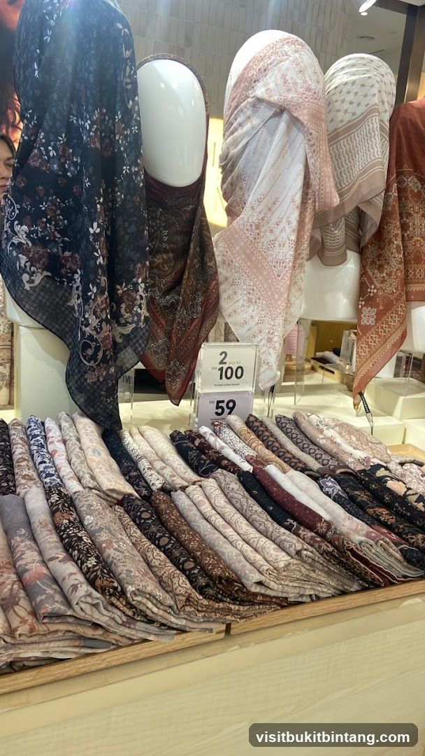 Scarves Display
