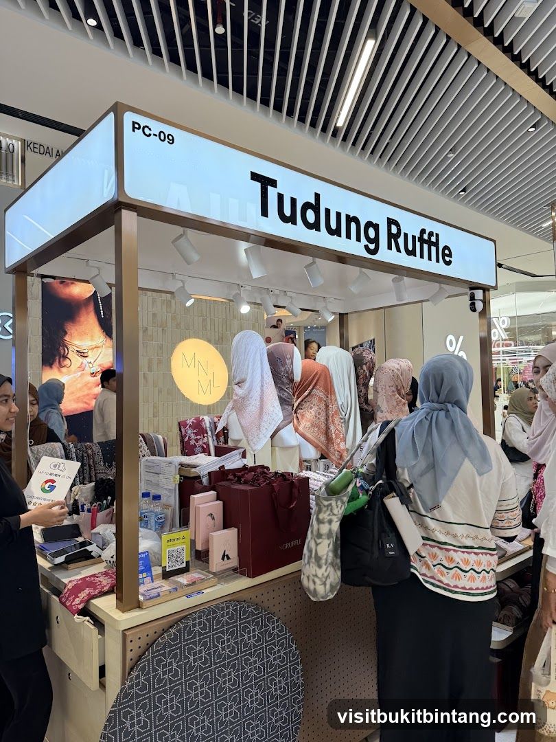 Tudung Ruffle Stall