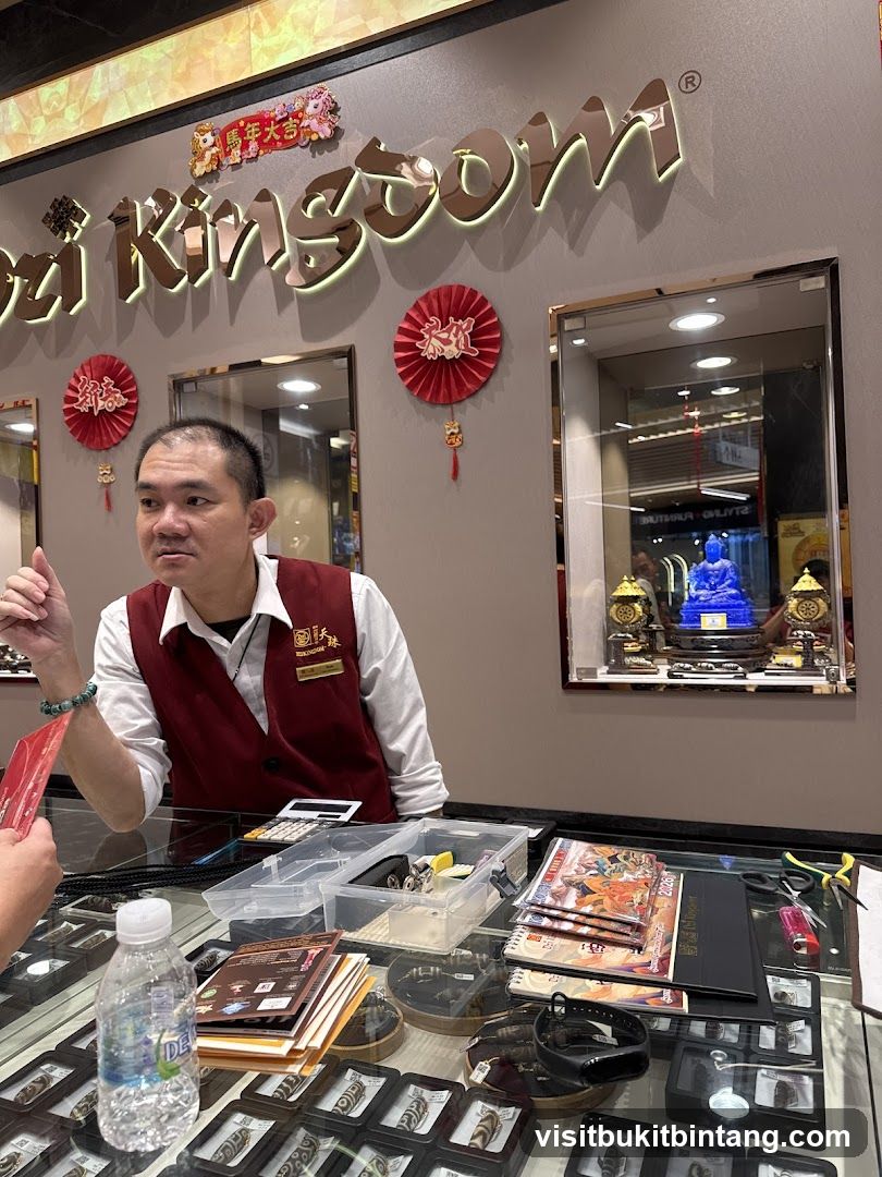 Shop Interior with Staff and Merchandise