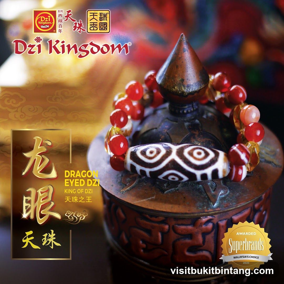Dzi Kingdom Dragon Eyed Dzi Bracelet