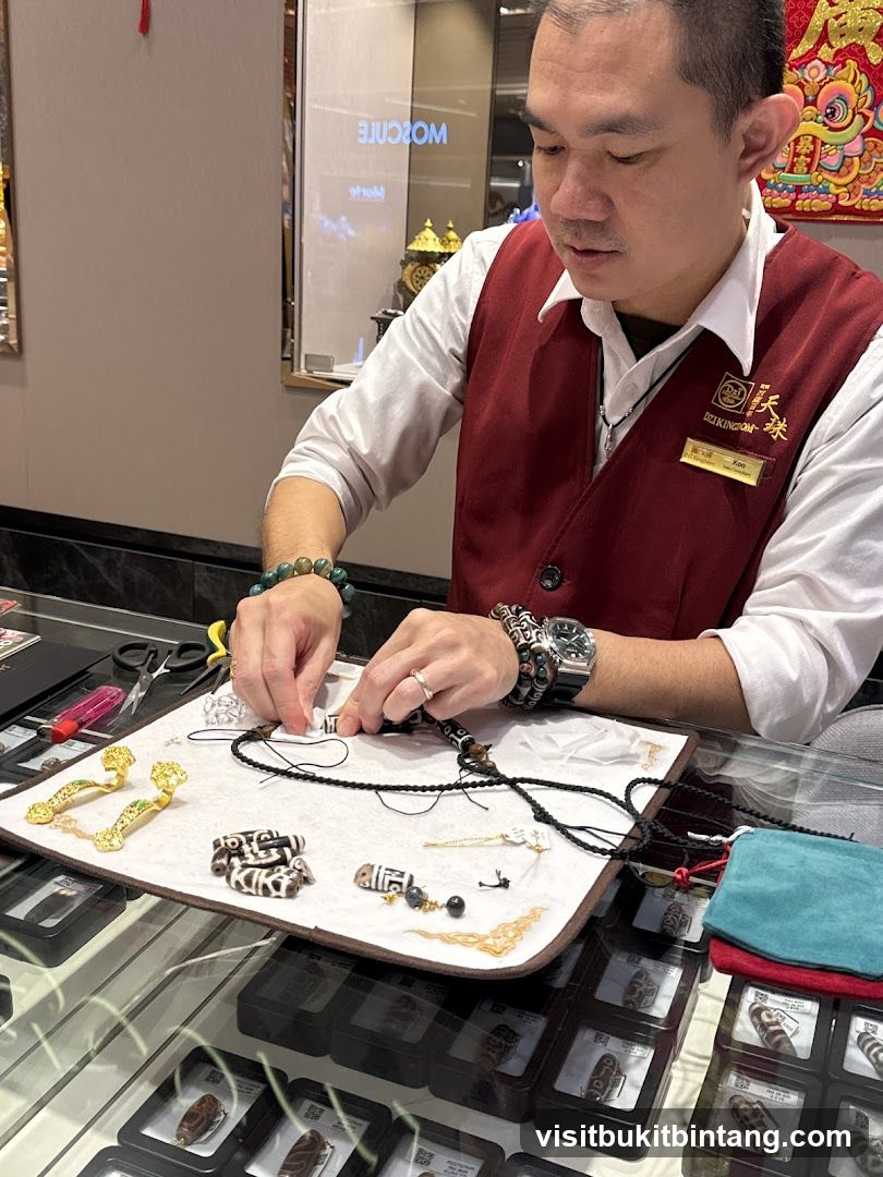Jewelry Maker Assembling Bracelet