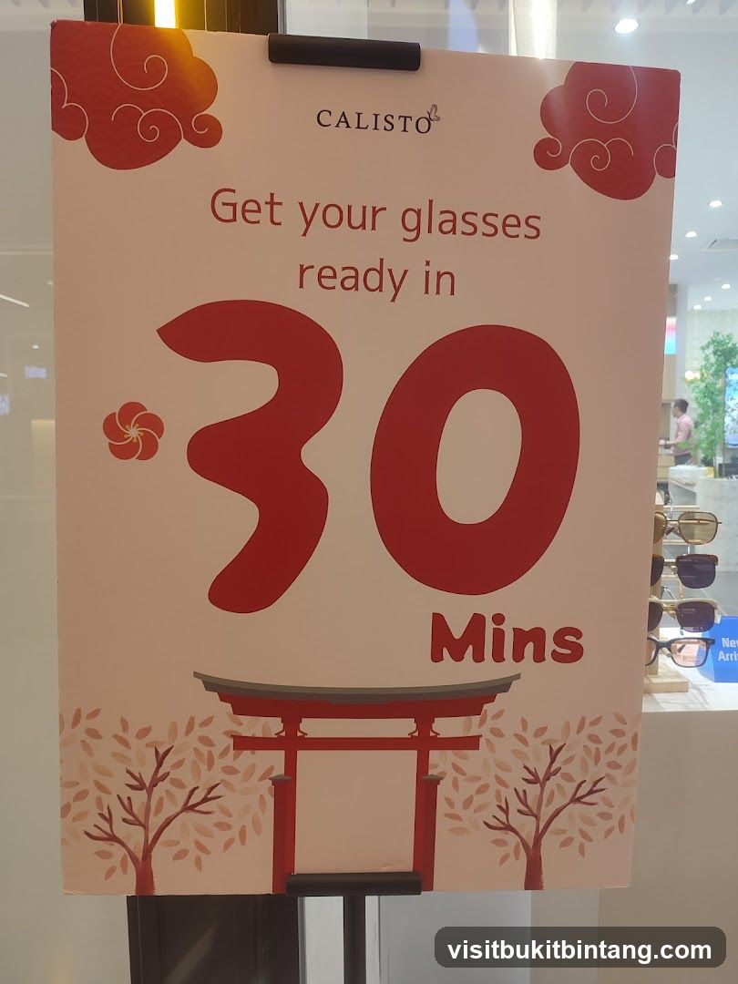Calisto Glasses Promotion