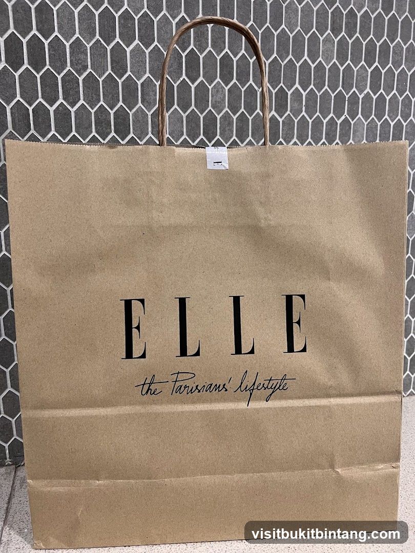 ELLE shopping bag