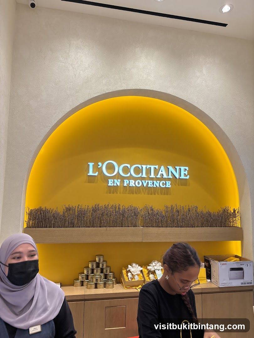 L'Occitane Store Interior
