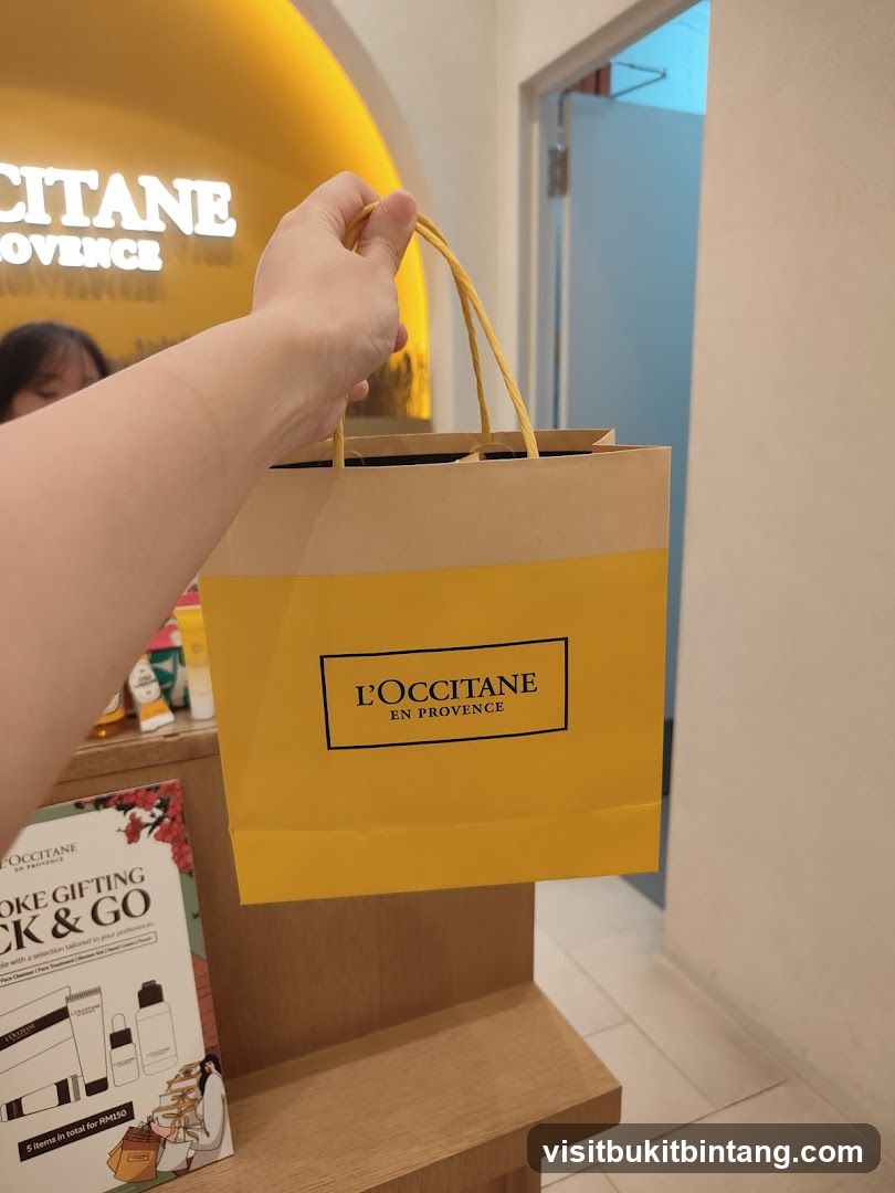 L'Occitane Shopping Bag