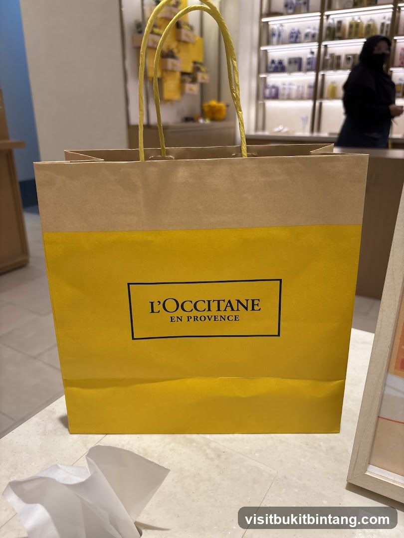 L'Occitane Shopping Bag
