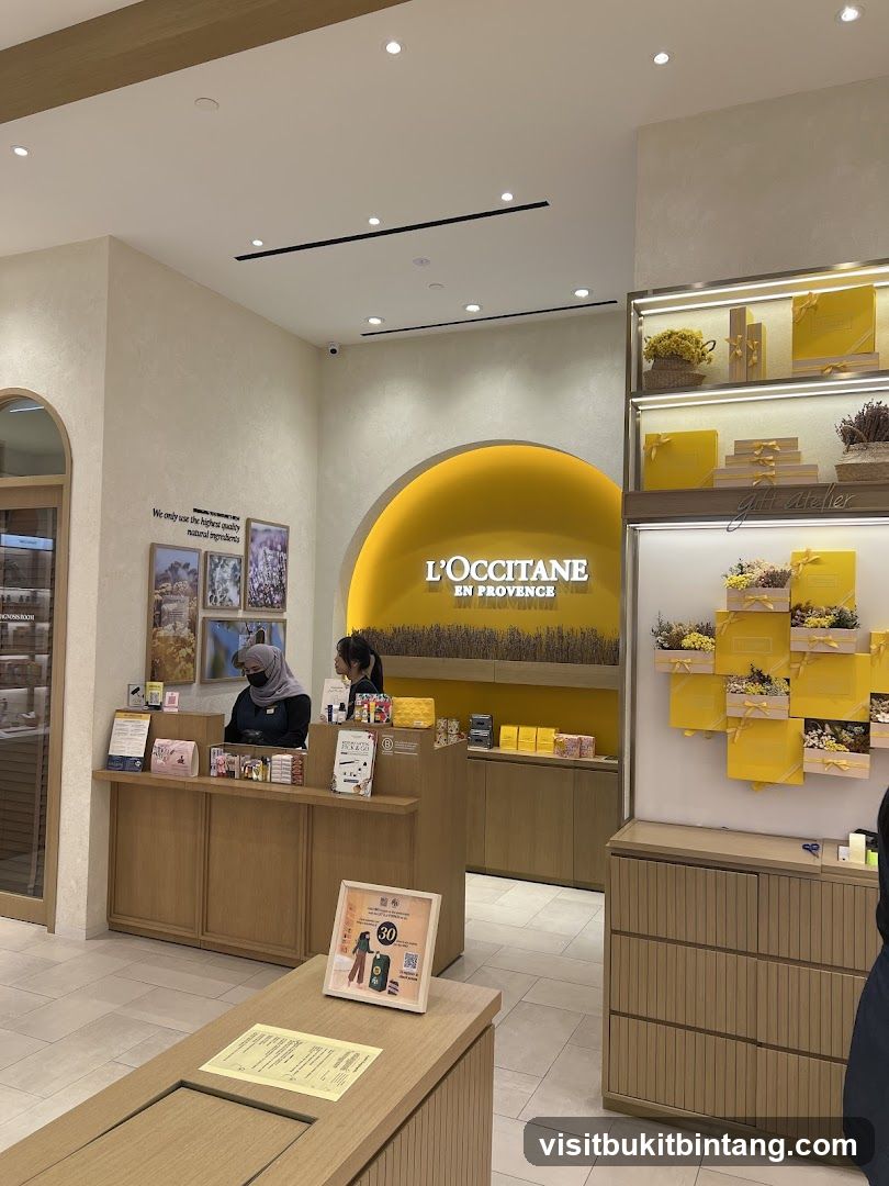 L'Occitane Store Interior