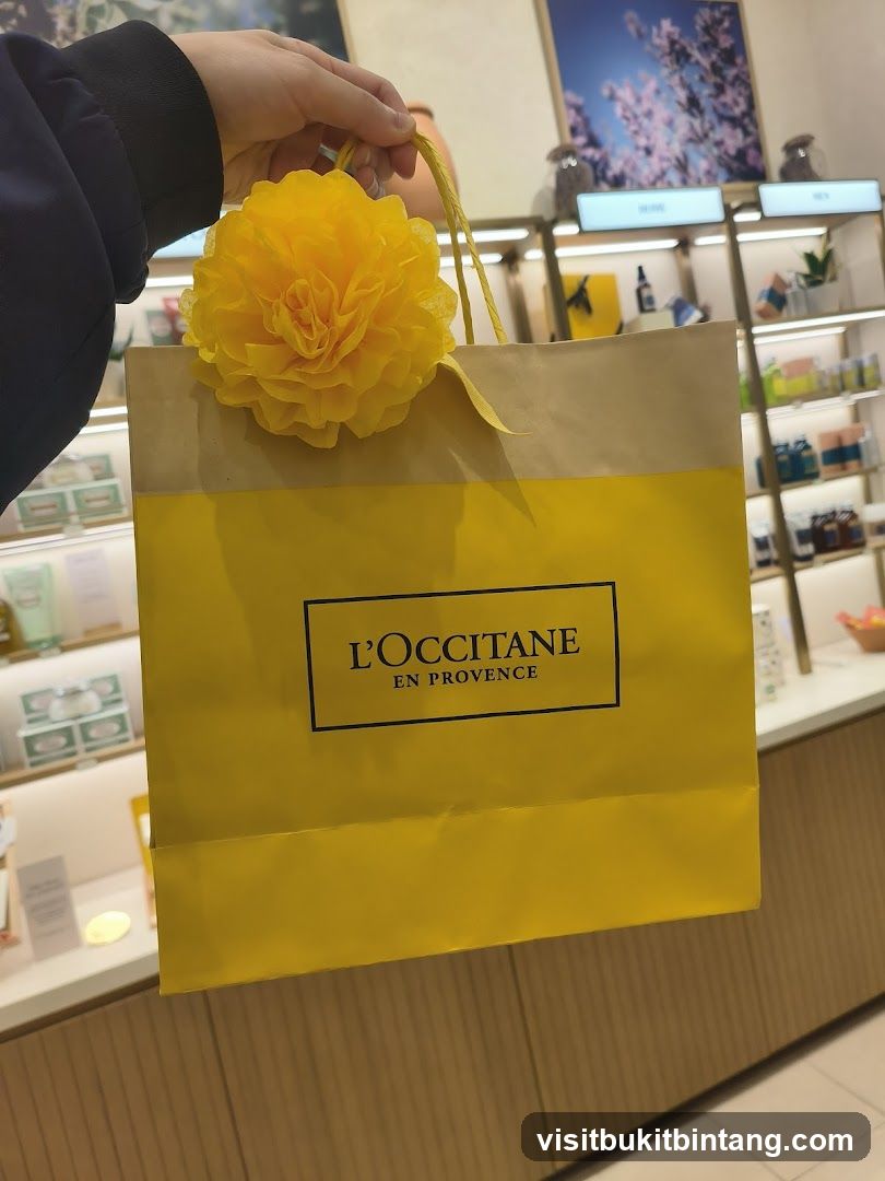 L'Occitane Shopping Bag