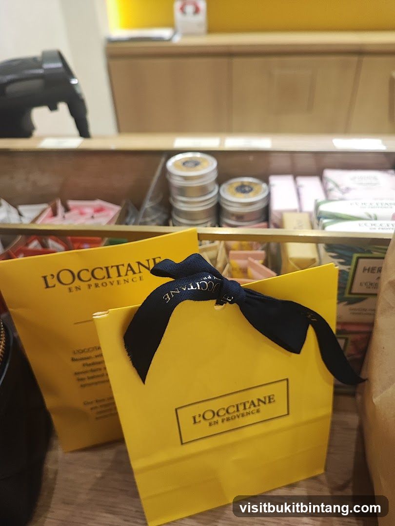 L'Occitane Shopping Bags