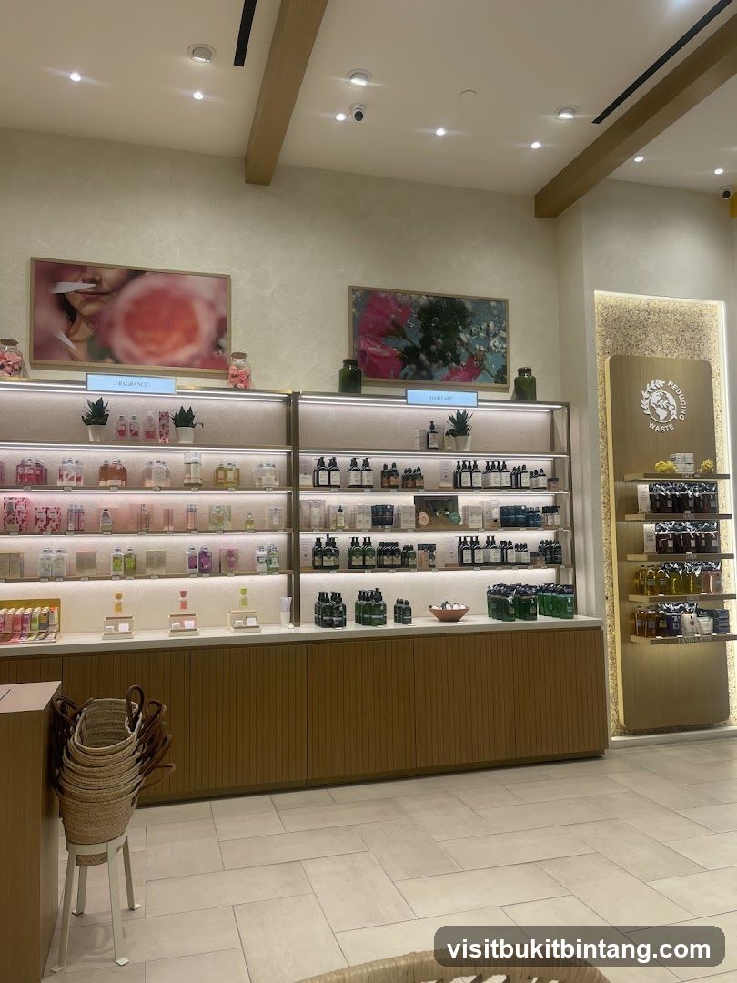 Store Interior with Shelving