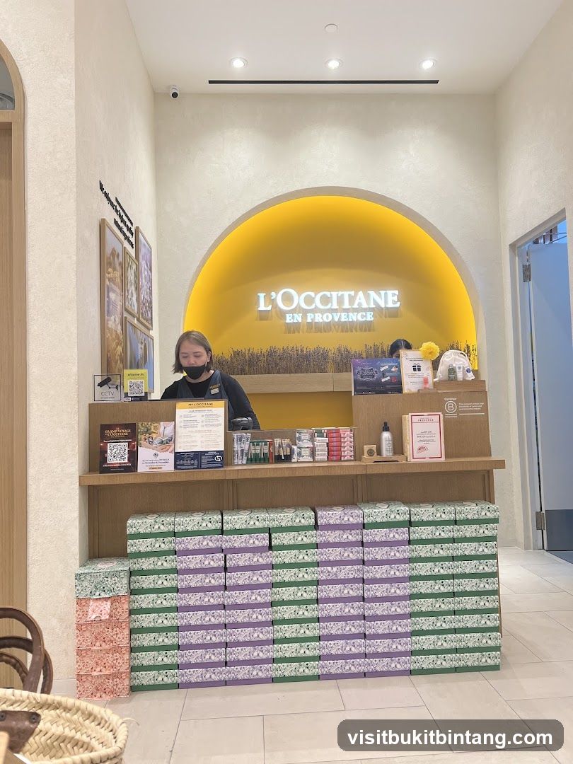 L'Occitane Store Display