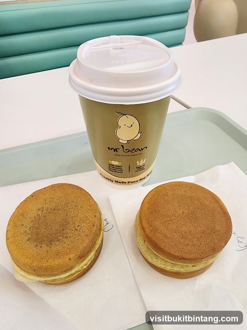 Mr. Bean Soy Milk and Pastries