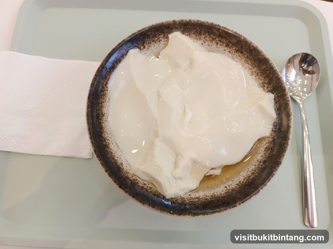 Tofu Pudding with Syrup