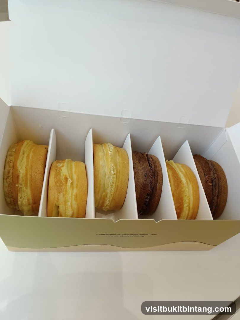 Assorted Pastries in a Box