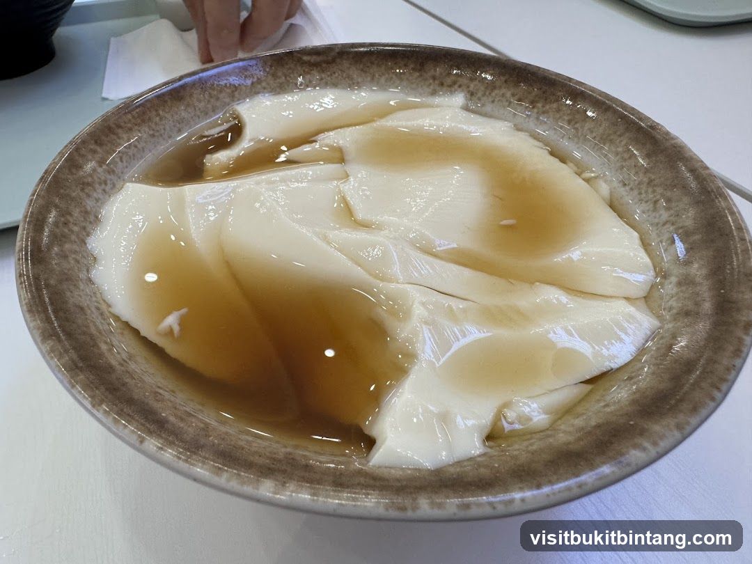 Tofu Pudding with Syrup