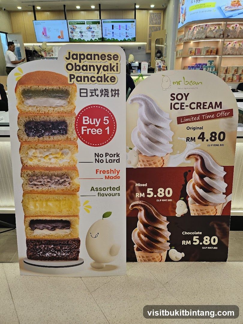 Mr Bean Soy Ice-Cream and Japanese Obanyaki Pancake Promotion