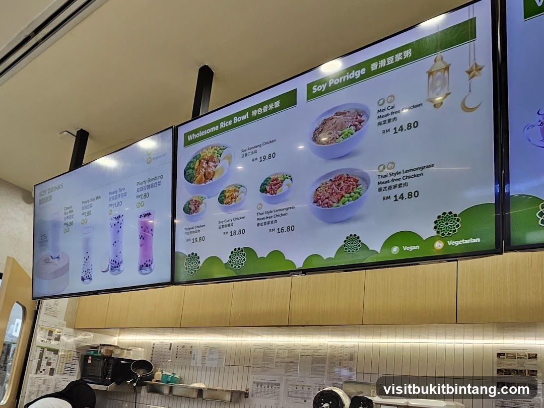 Soy Drinks, Wholesome Rice Bowl, Soy Porridge