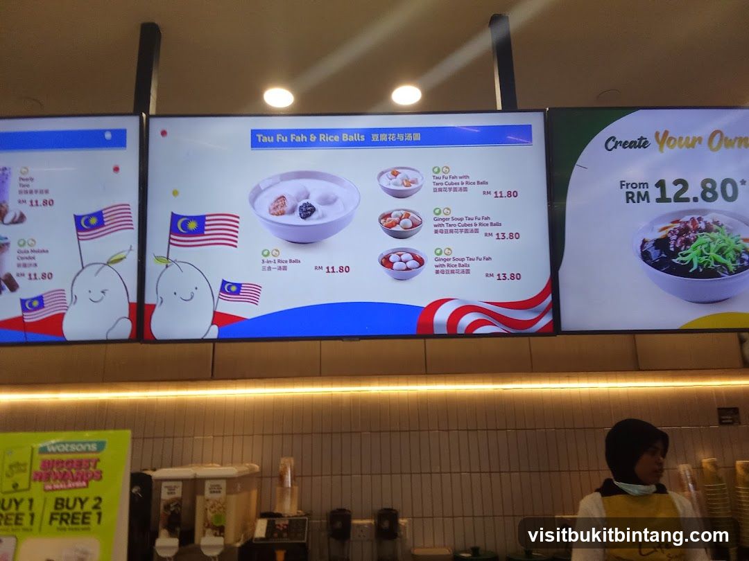 Dessert Menu