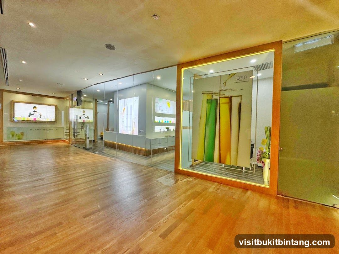 Interior of a modern business space