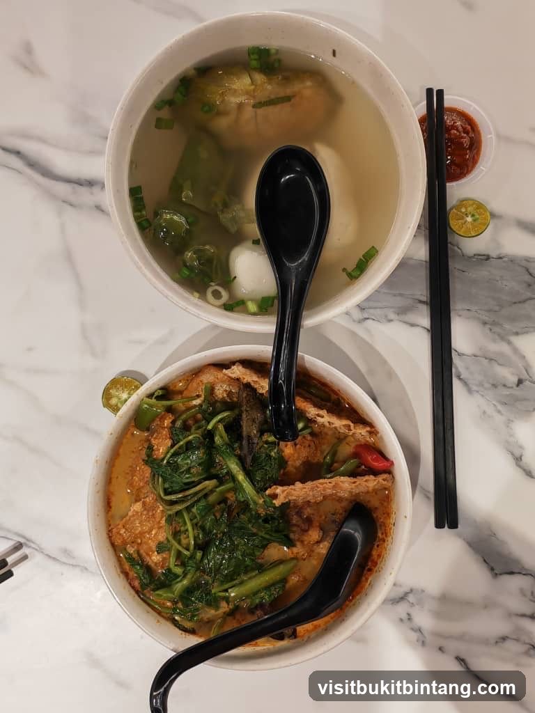 Two Bowls of Noodles