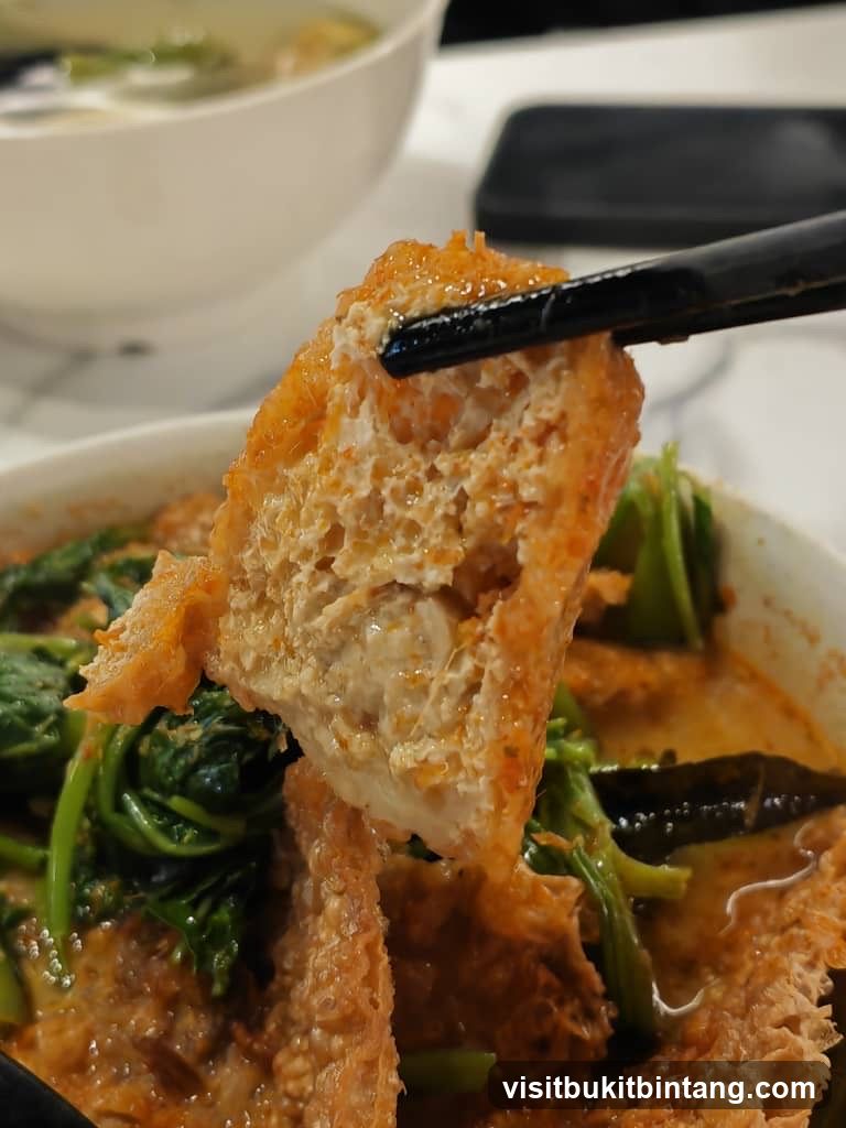 Fried Tofu with Greens