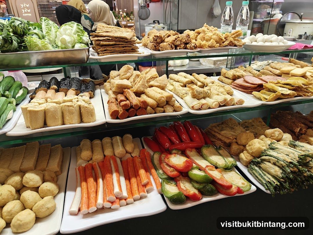 Food Stall Display