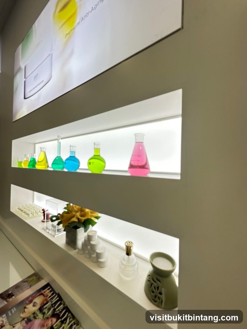 Skincare Display