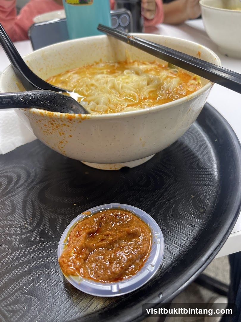 Noodle Soup with Chili Paste