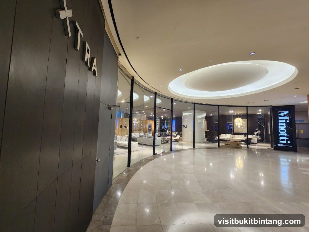 XTRA and Minotti Storefront