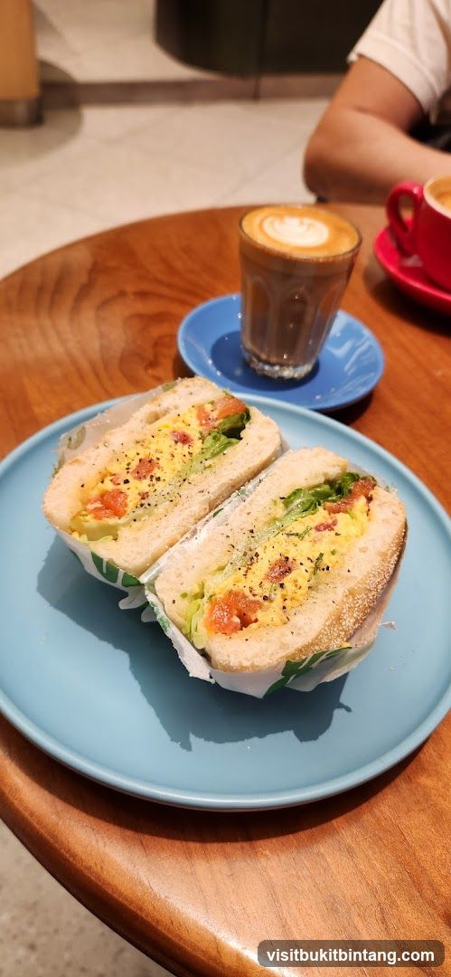 Sandwich and Coffee