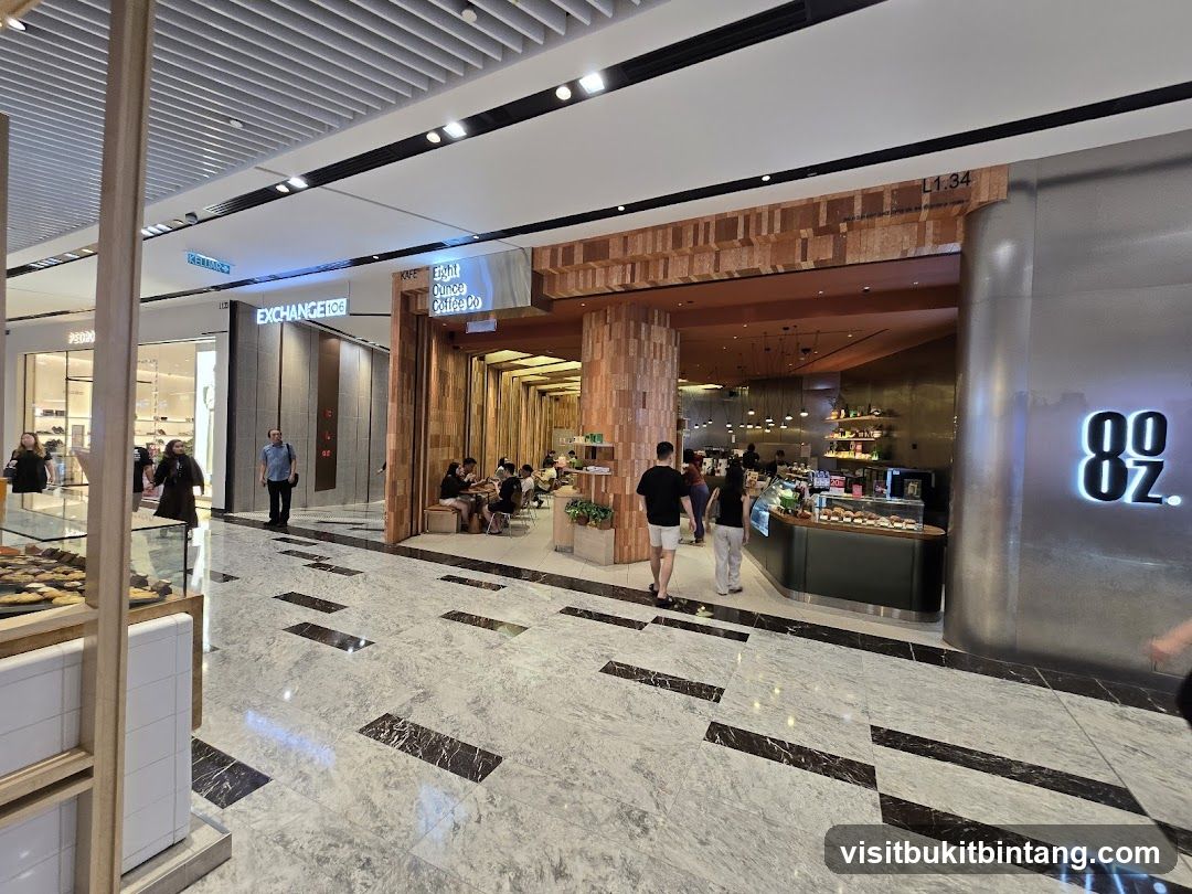 Cafe Interior with Seating and Display Counter