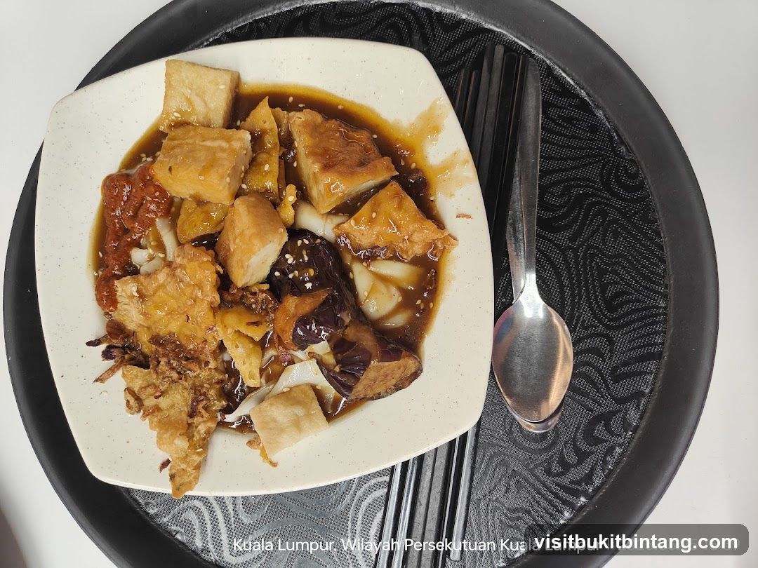 Dish with Tofu and Eggplant