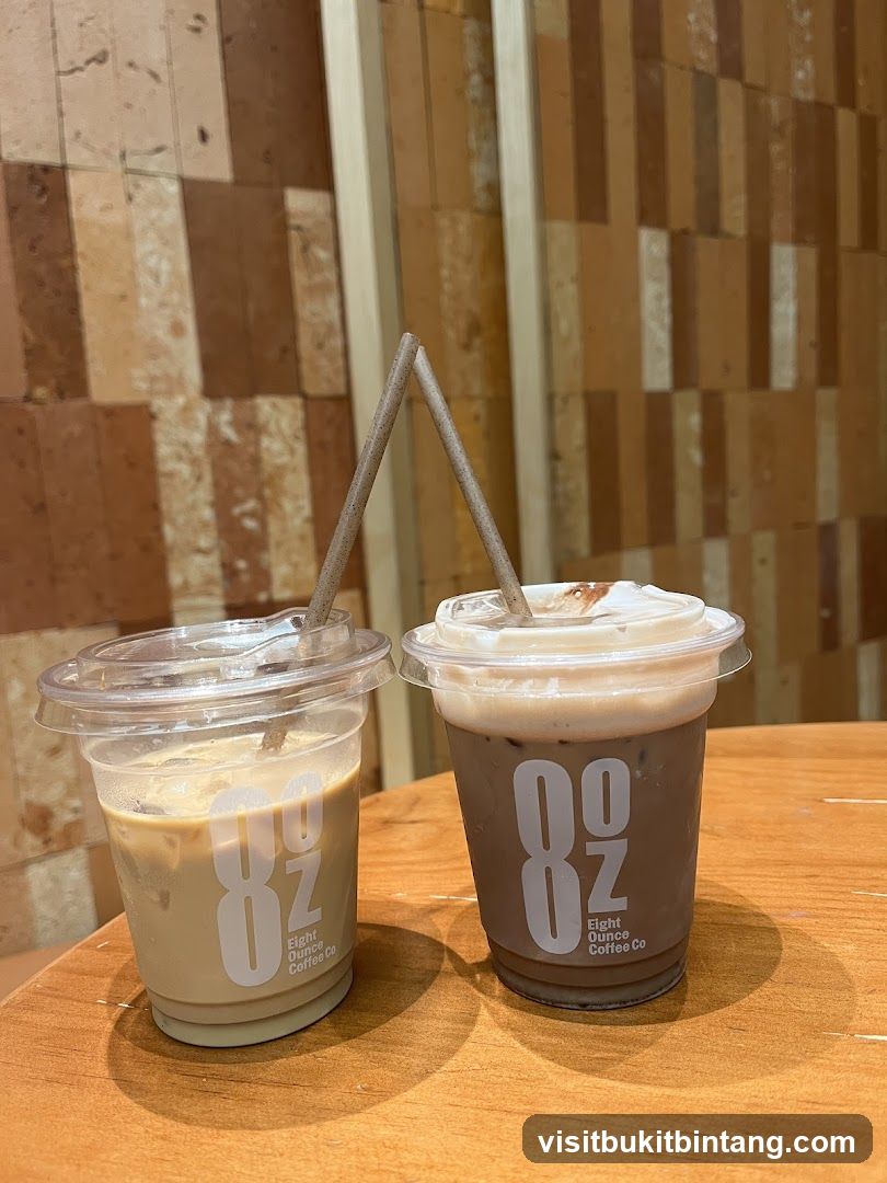 Two Iced Coffees
