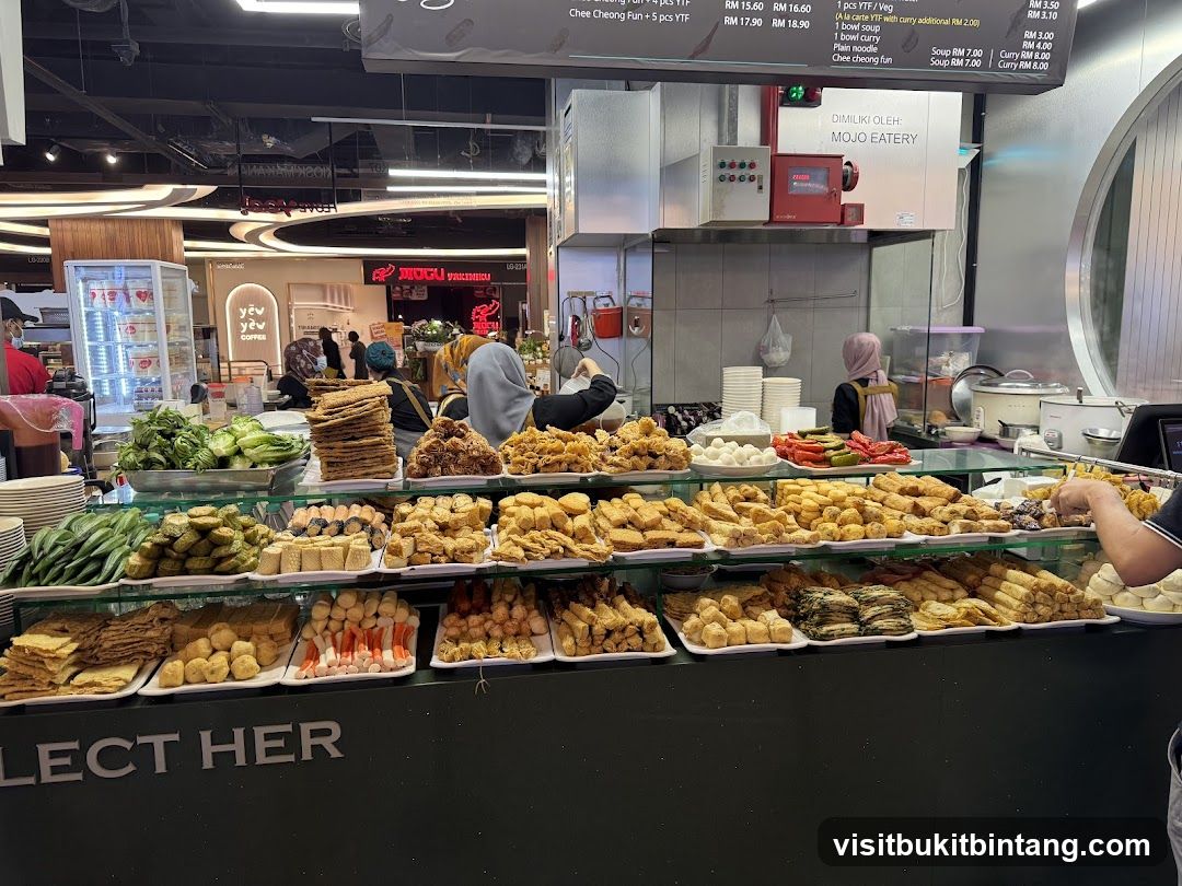 Food Stall Display