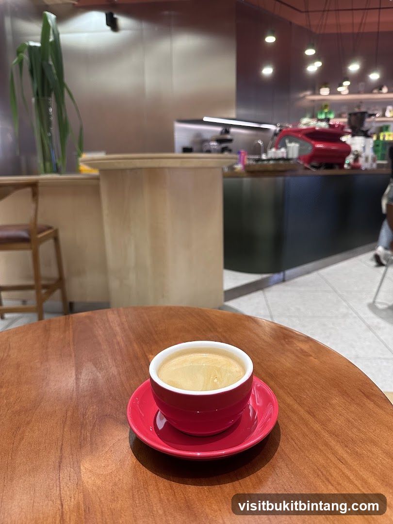 Coffee at a Cafe