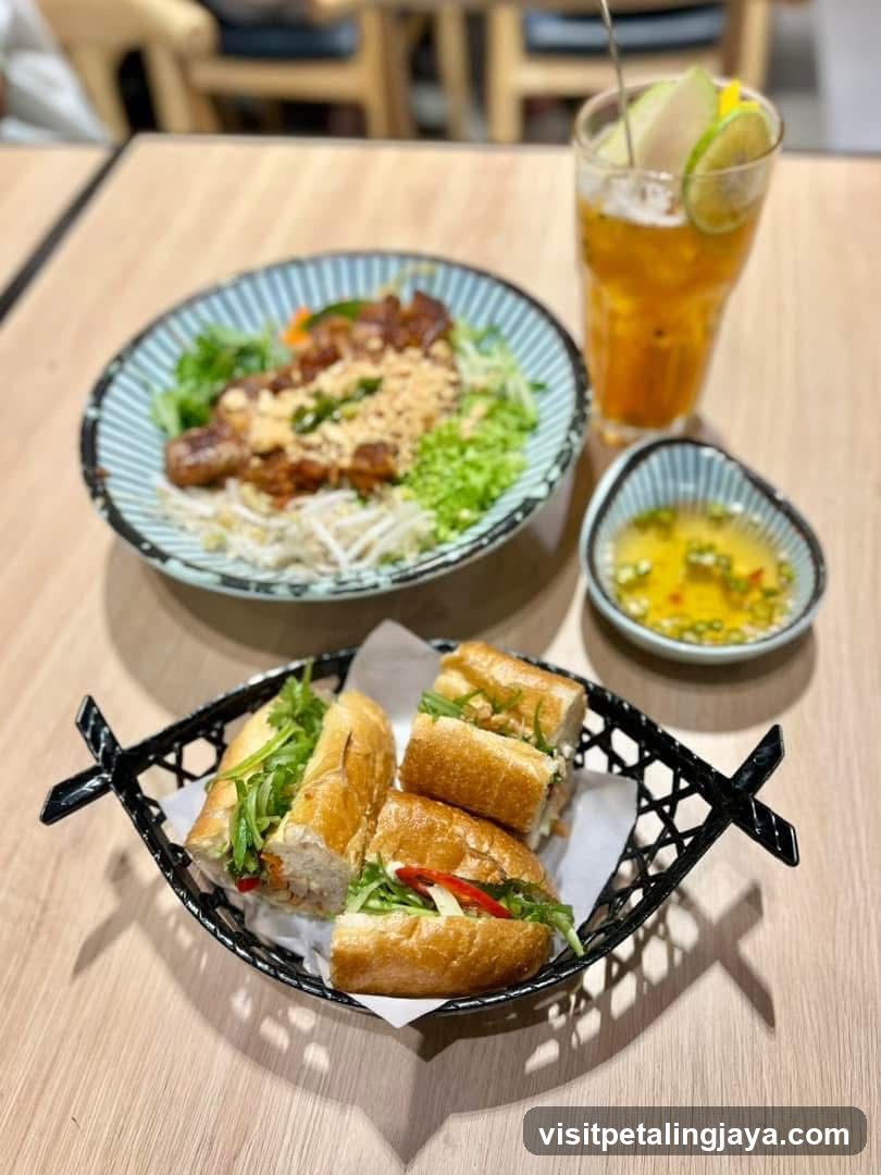 Vietnamese Food Spread