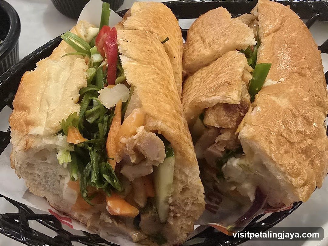 Baguette Sandwich with Fillings