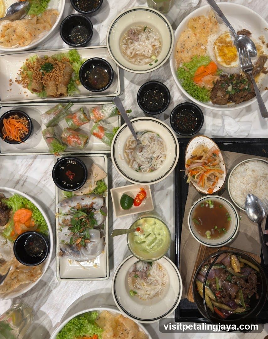 Thai Food Spread