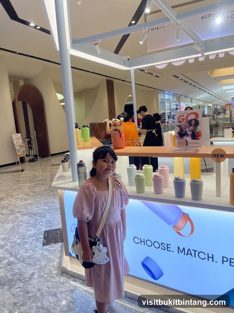 Girl Posing in Store