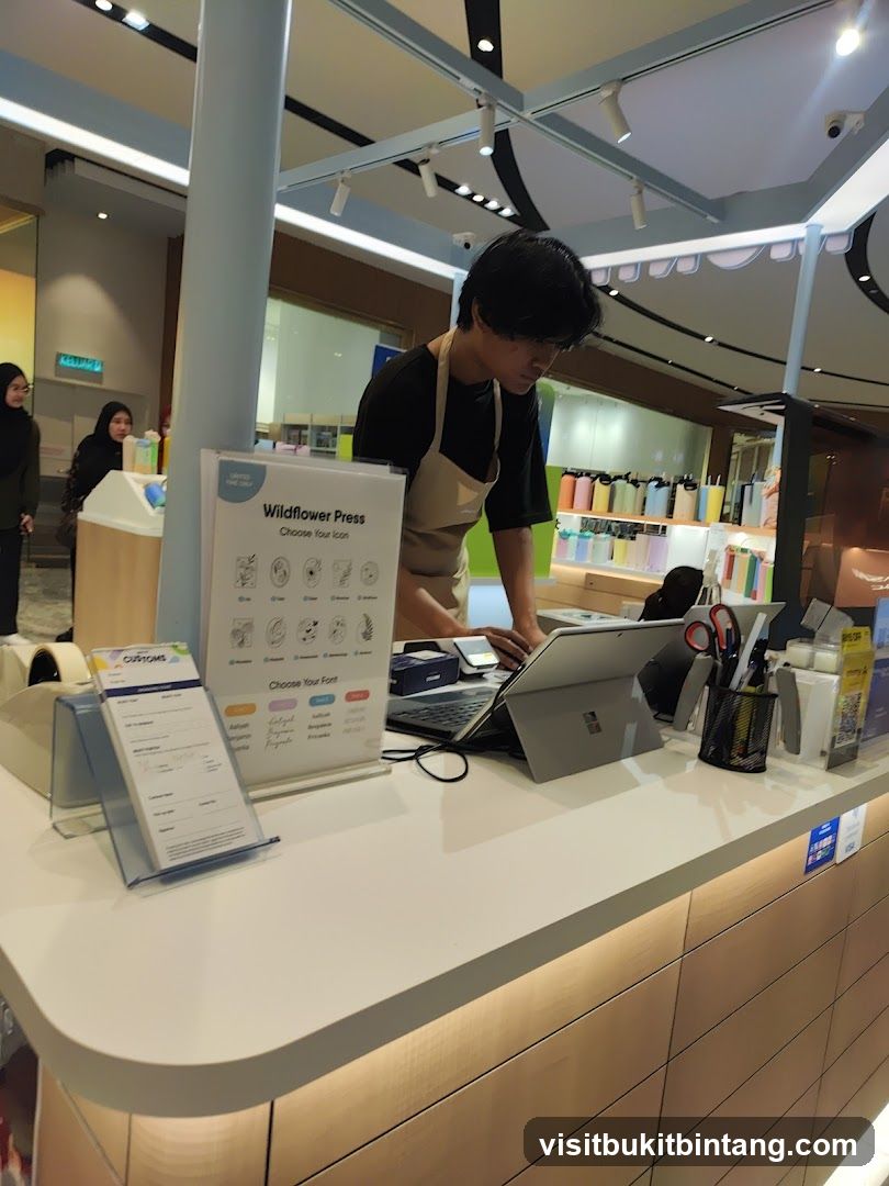 Staff at Counter